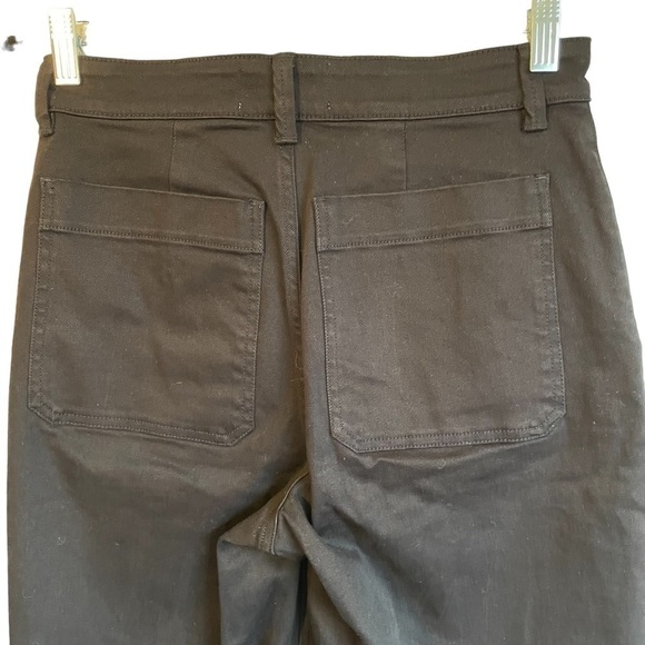 Everlane The Straight Leg Crop Short Black Size 00 NWT - Picture 5 of 9